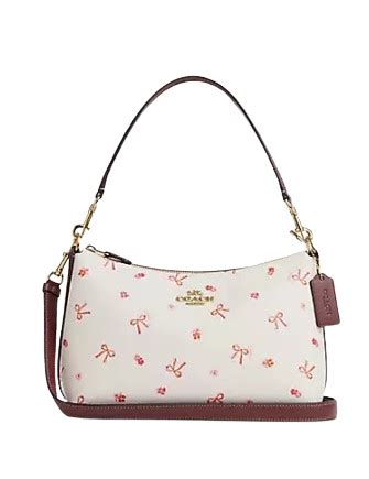 clara shoulder bag bow print